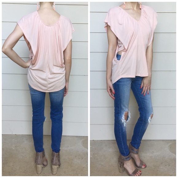 LAST CHANCE▫️Blush Bandeau Layered Top - Picture 2 of 4