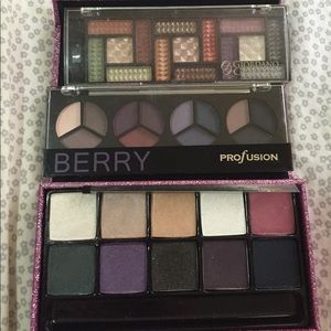Assorted eye shadow palettes