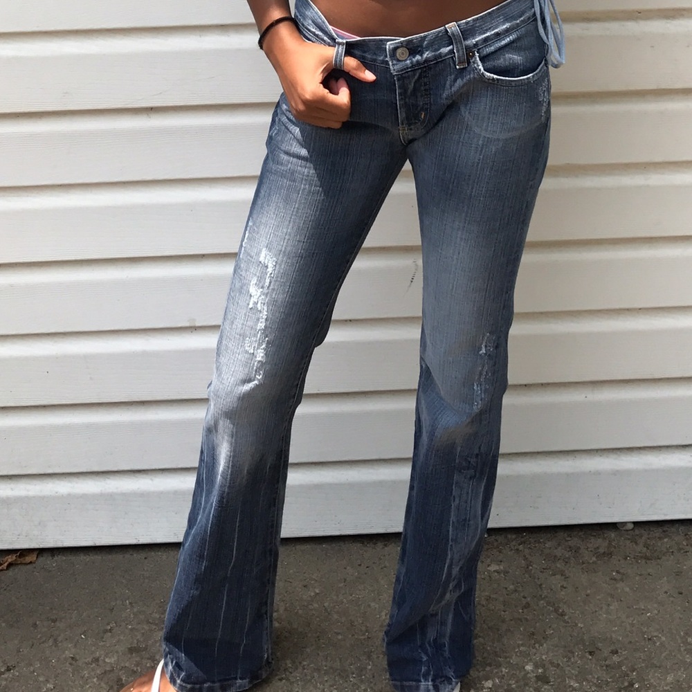 Vintage BeBe Jeans (Gold)