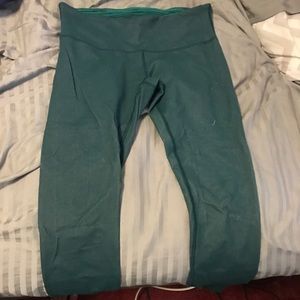 Teal Lulu Lemon Full length Pant