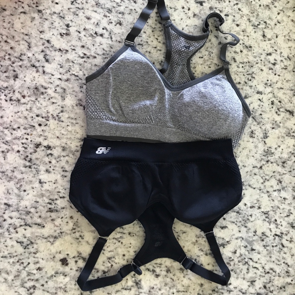 New balance sports bras each $10