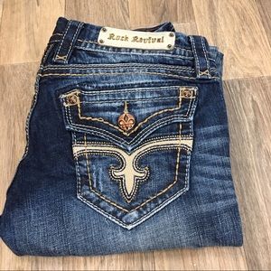 Rock Revival "Leah" straight leg jeans