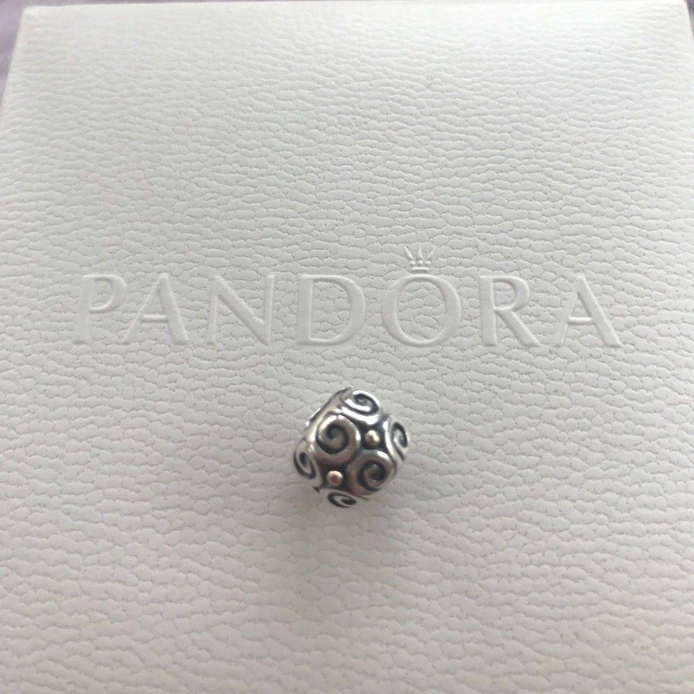 Authentic "Elemental Flow" 2 tone Pandora Clip
