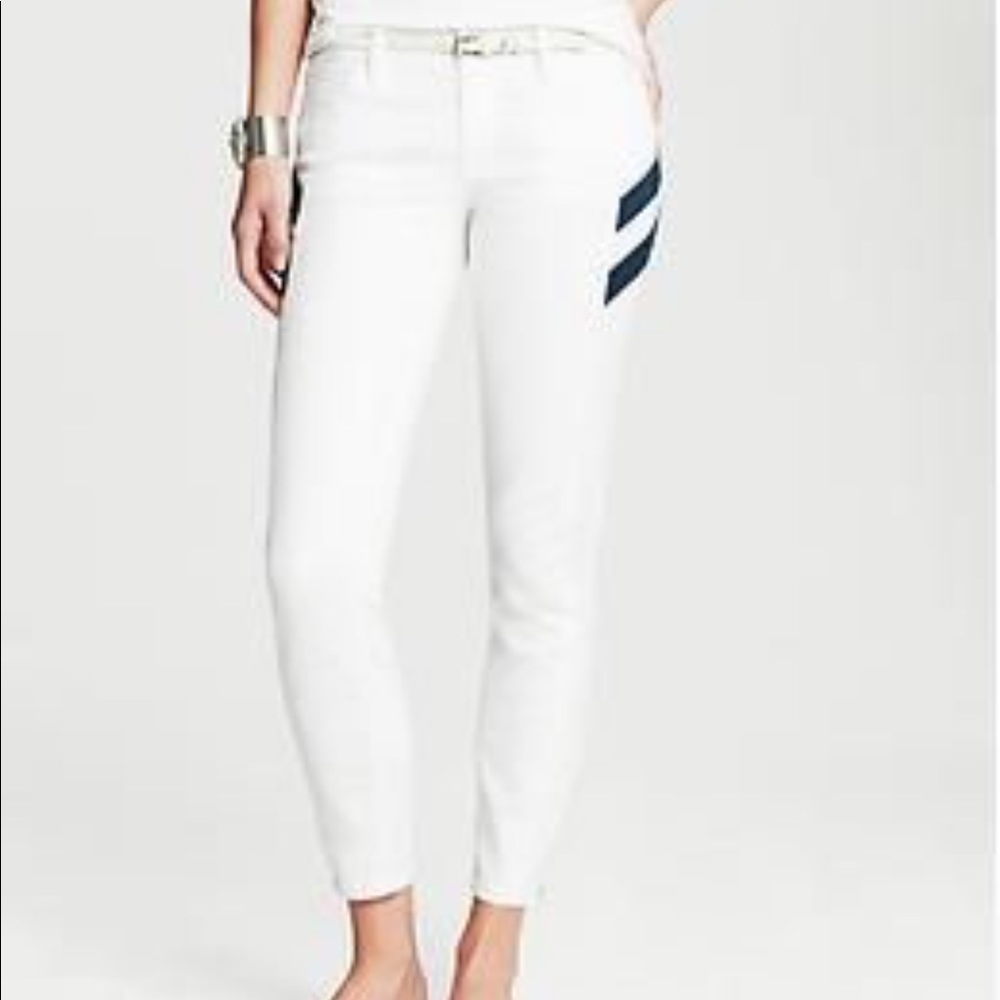 Banana Republic heritage white pants, 29