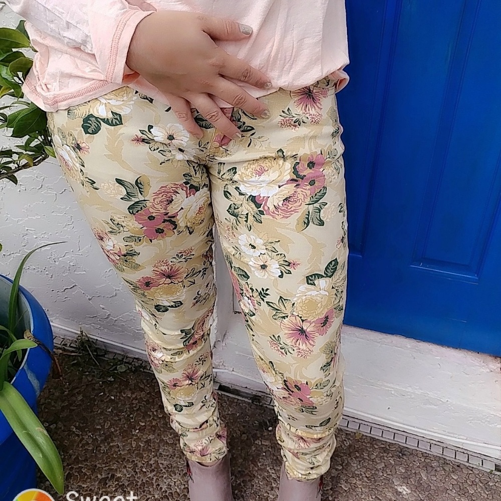 Floral print skiny jeans - Picture 4 of 5