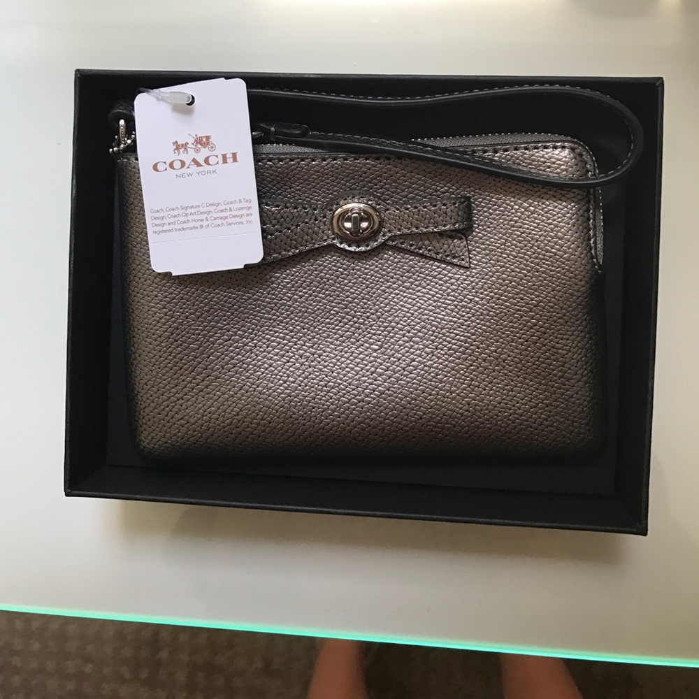 COACH wristlet