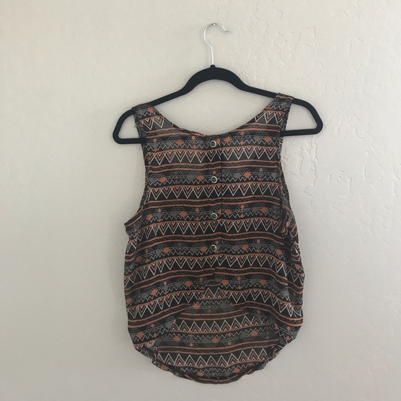 Tribal High Low Tank - Picture 2 of 3
