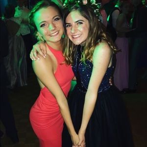 Coral Prom Dress