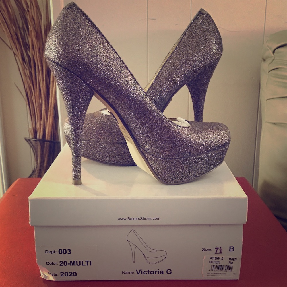 Bakers sparkle heels