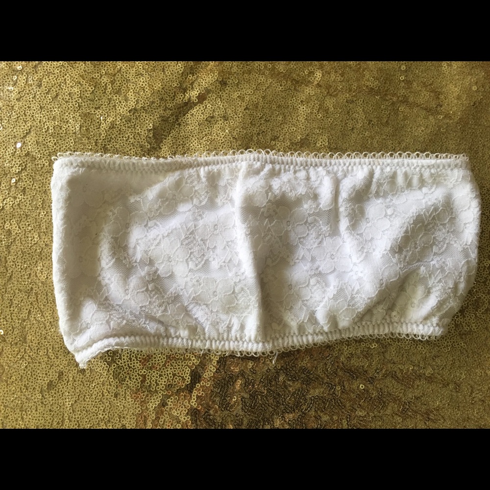 White Lace Bandeau