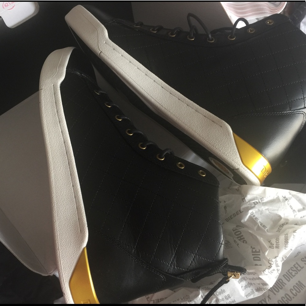 Men's Diesel Diamond High Top Sneakers