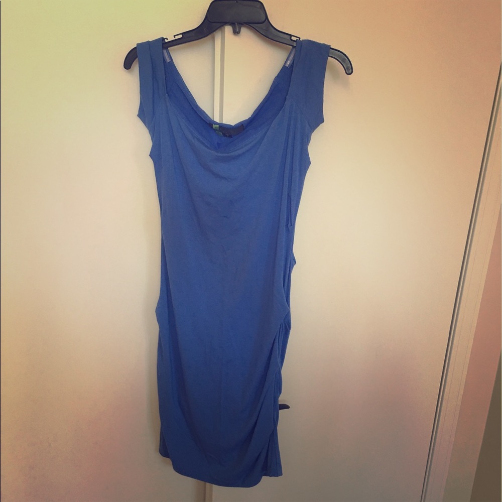 Nicole Miller light blue dress