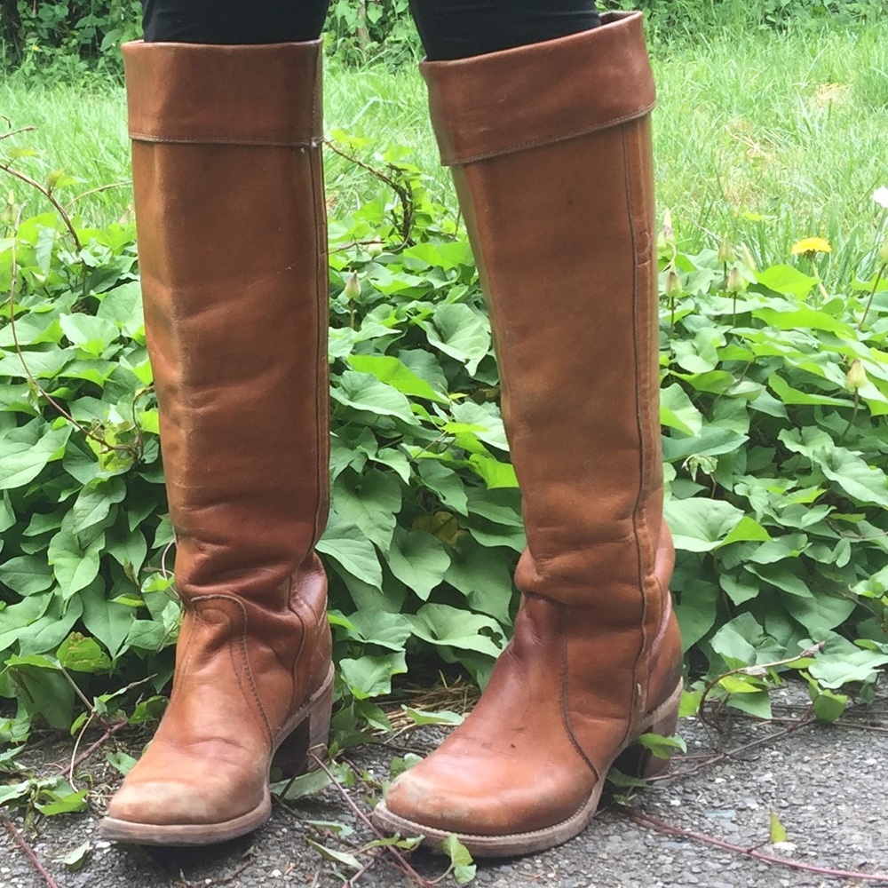 Vintage Frye riding boots