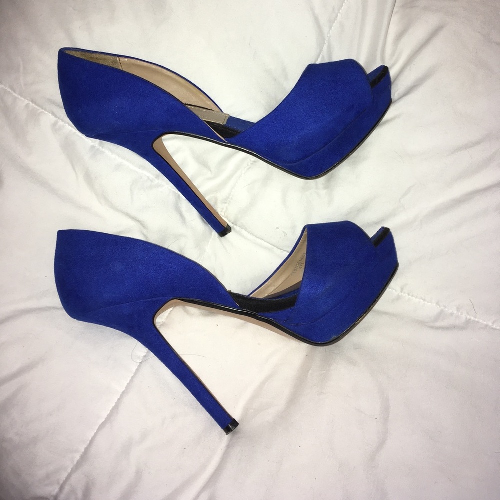 Royal Blue Zara Pumps!