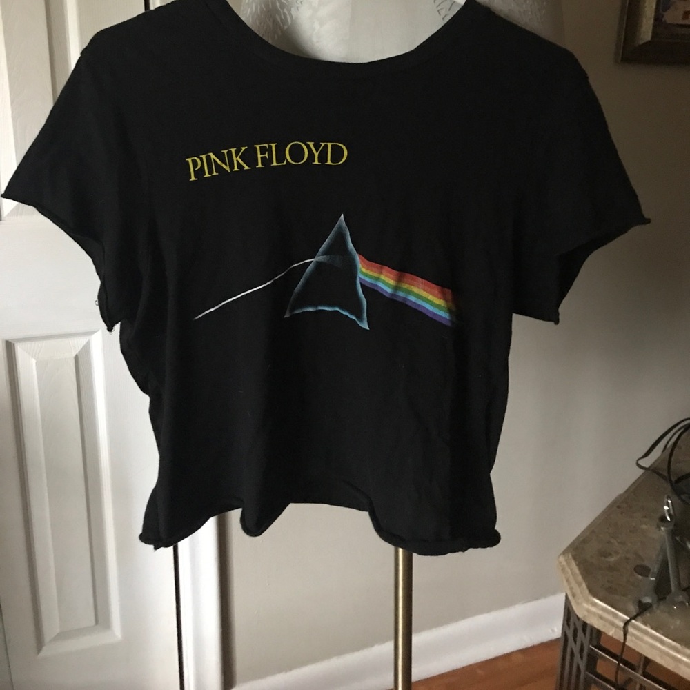 Pink Floyd hot topic crop top
