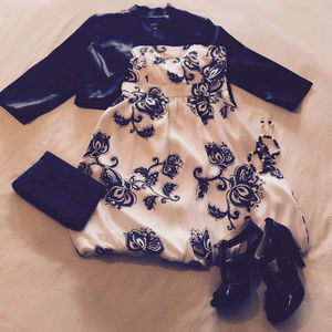 White House Black Market bubble dress