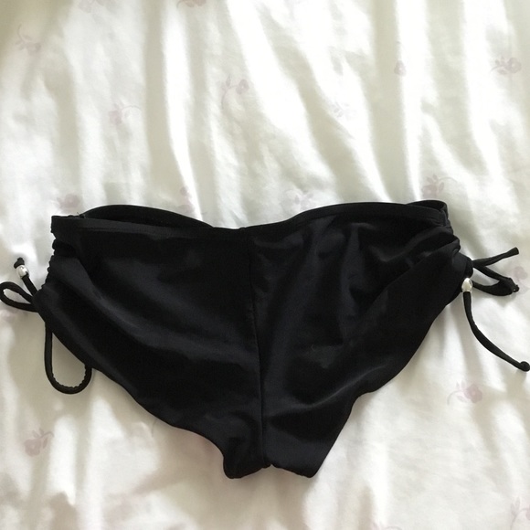 Black Swimwear Bottom - Picture 2 of 3