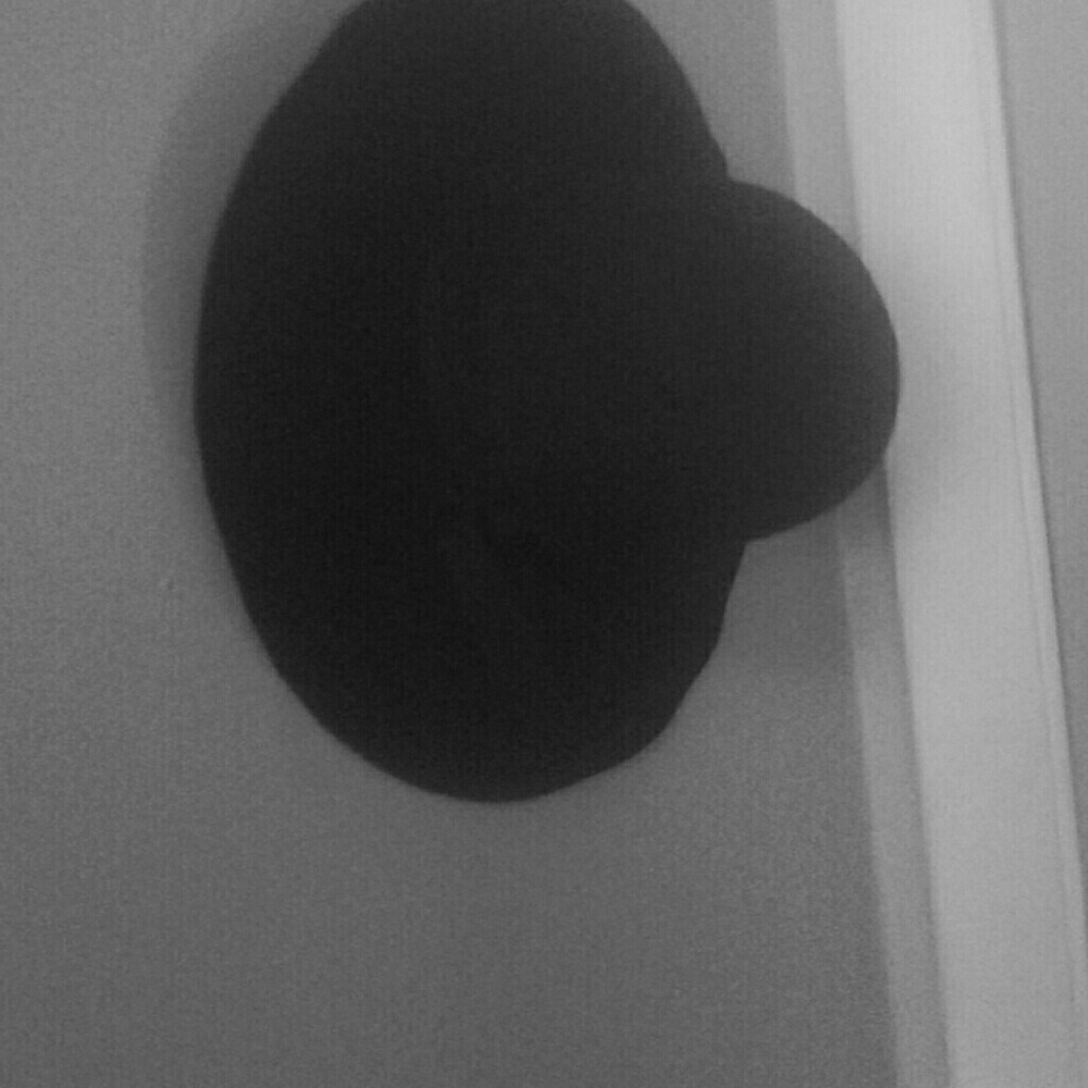 Black sun hat with bow