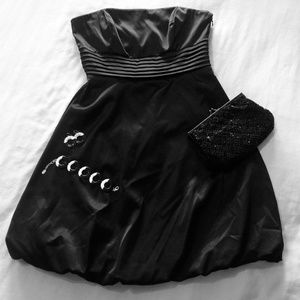 White House Black Market black cocktail dress