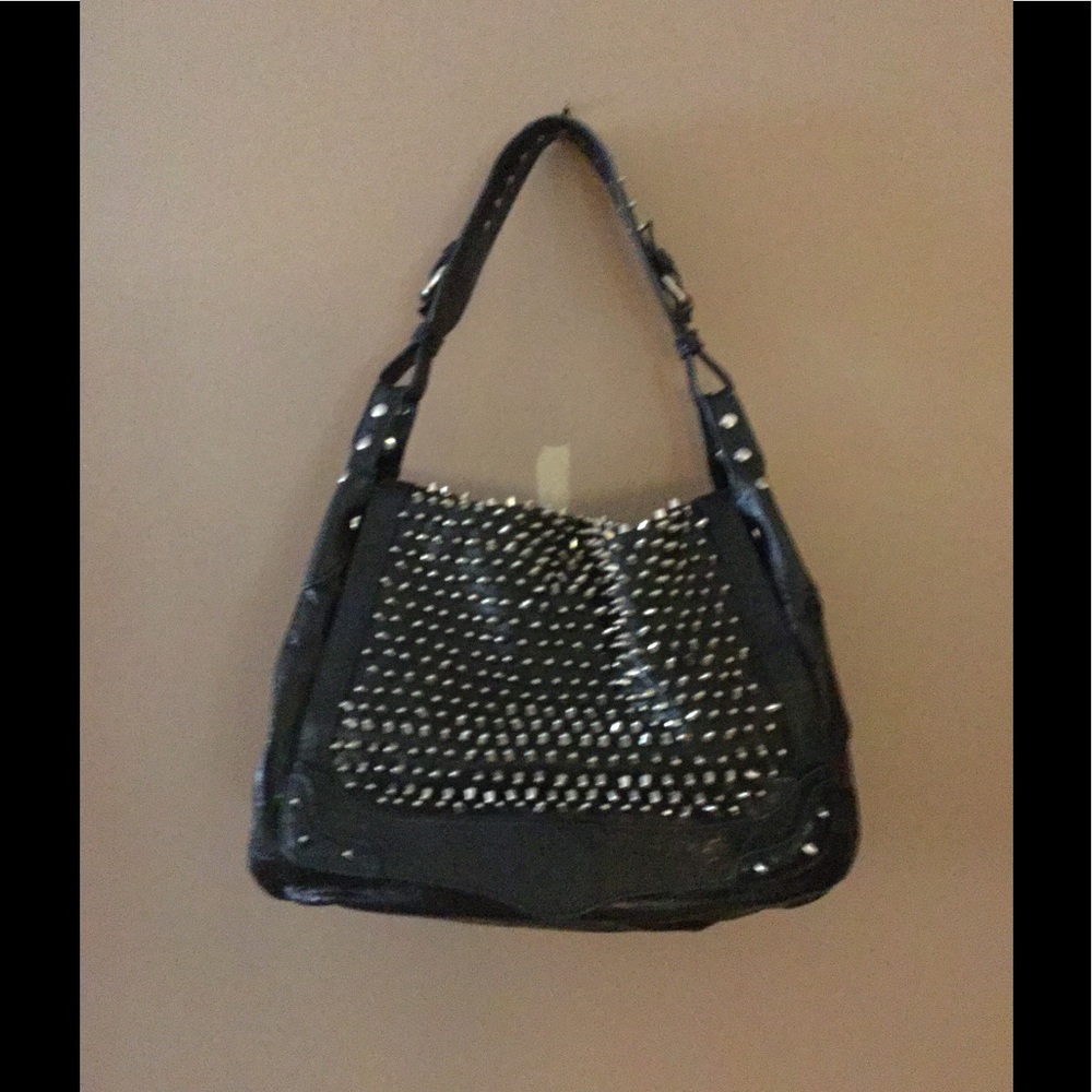 Authentic Navy Rebecca Minkoff Spike Bag!