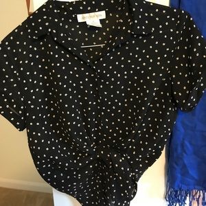 Vintage geometrical blouse