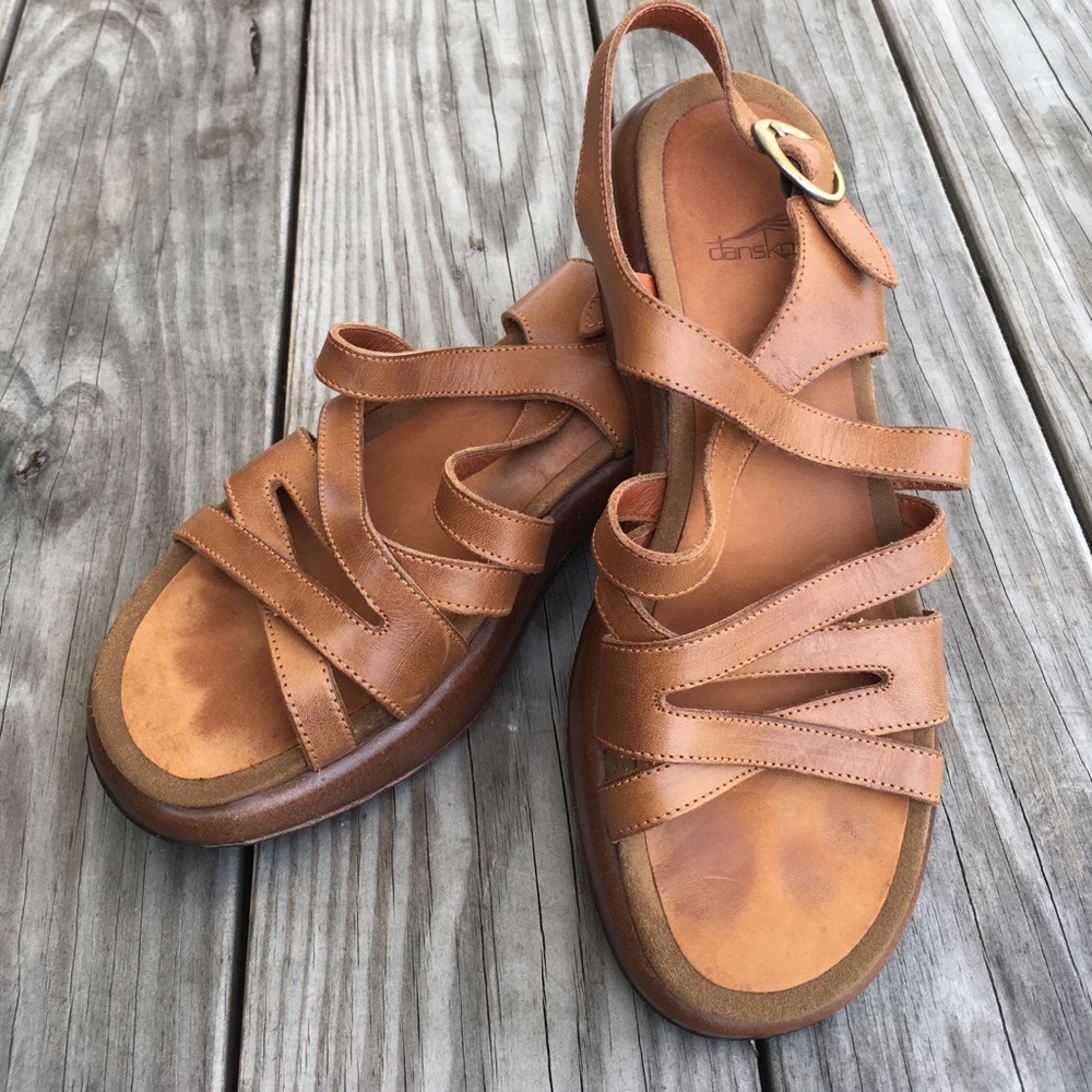Dansko Lolita Strappy Sandals Size 41