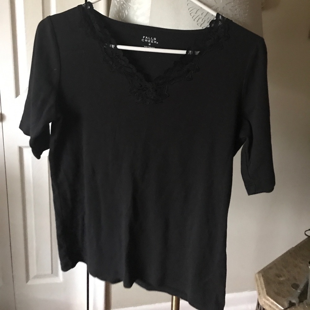 Lace top, casual top