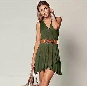 Hunter Green Dress very sexy NWOT brand new