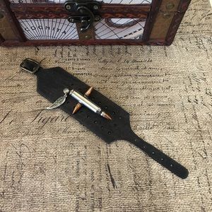 Handmade Bullet Cross Bracelet