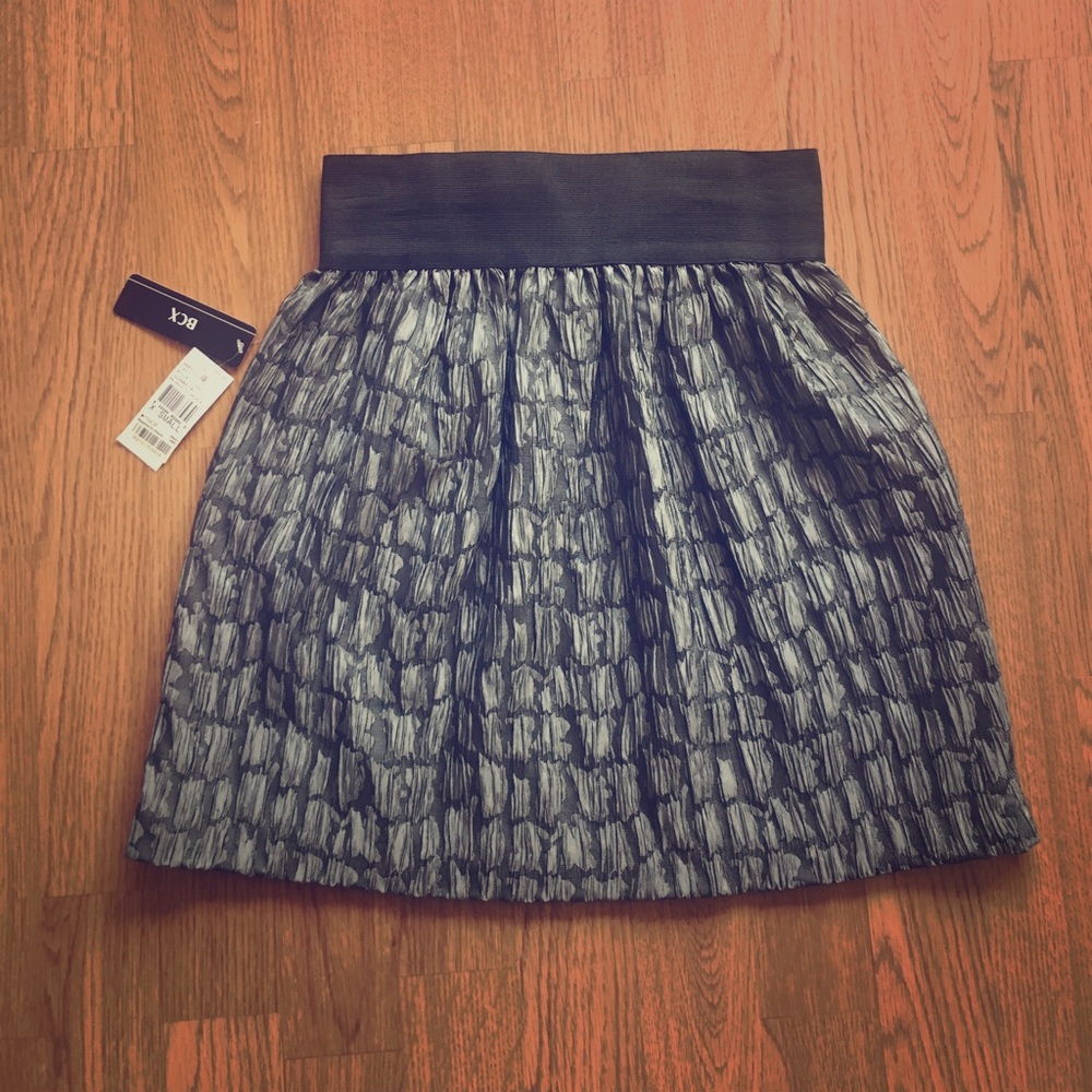 Macy's BCX Gunmetal Skirt