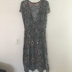 Deep V Dress