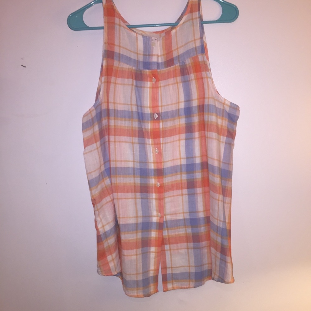 Plaid summer shirt