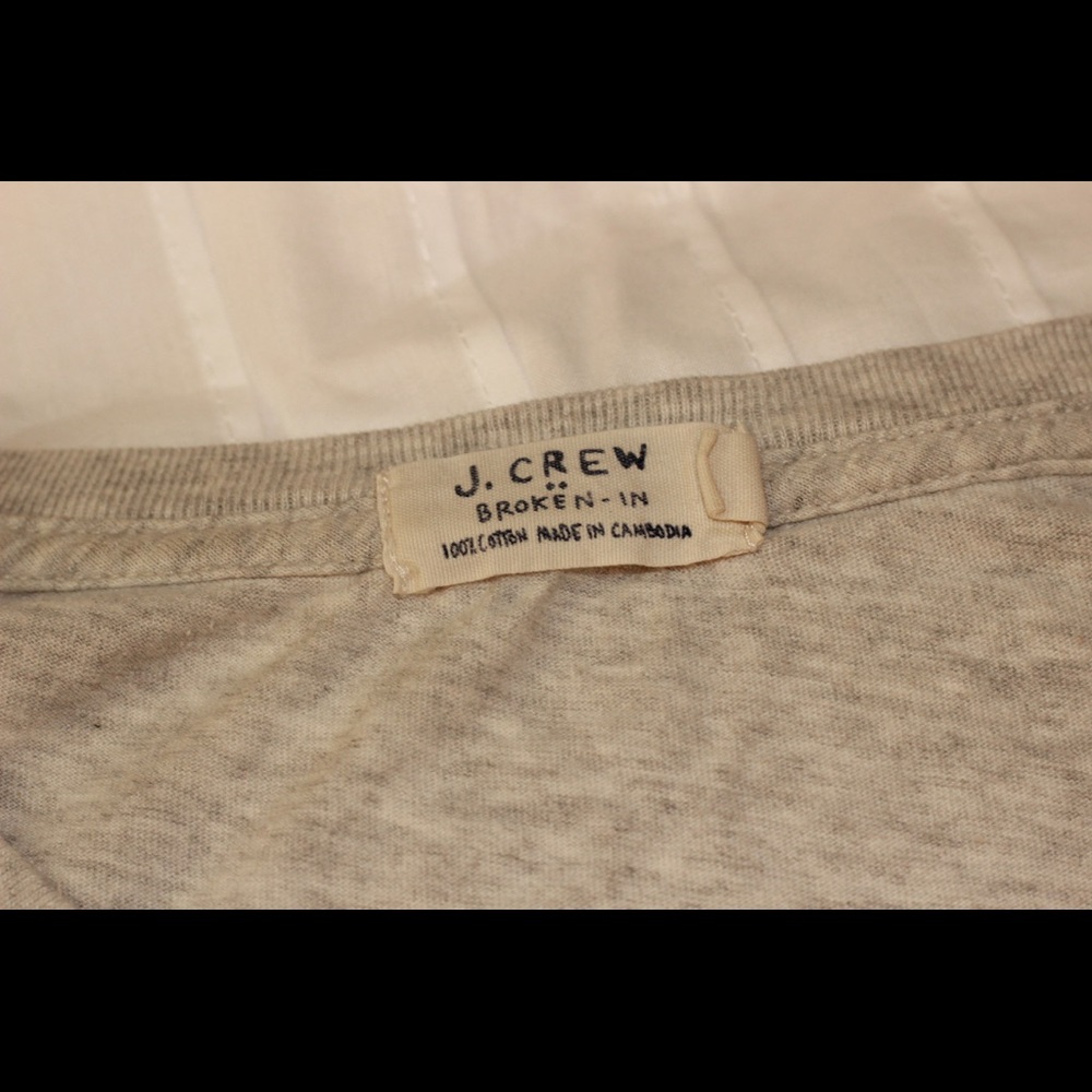 J crew comfy big tee