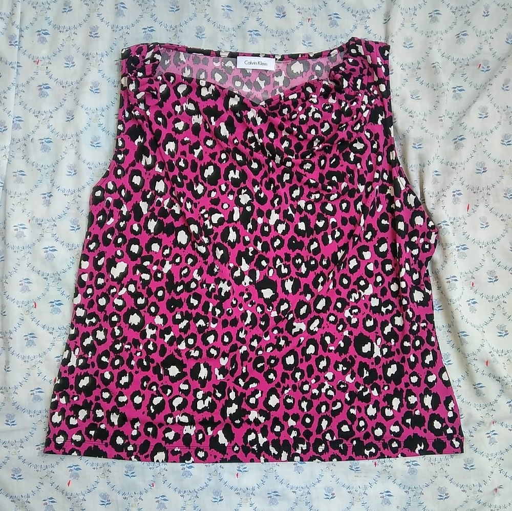 Women's Calvin Klein Sleeveless Shirt 1X