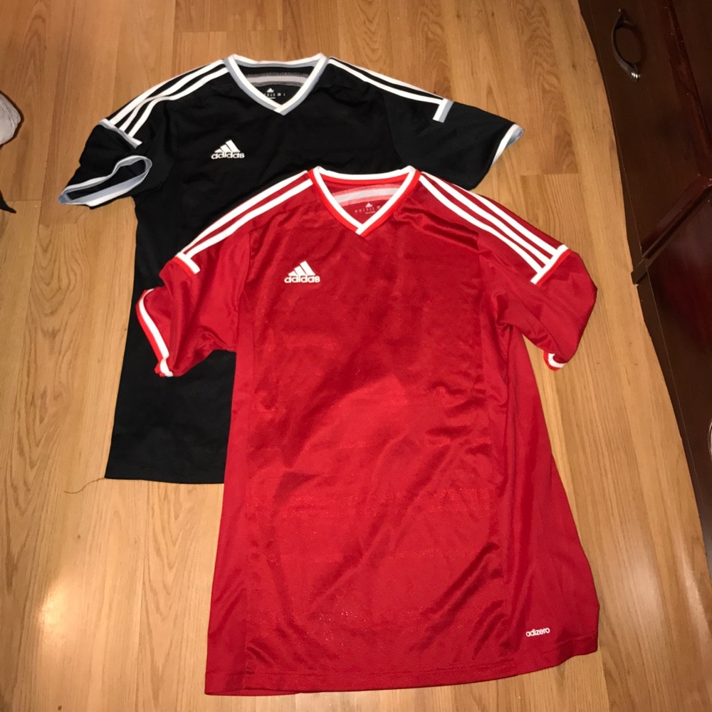Plain Adidas soccer jersey