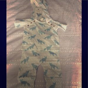 Kate Quinn Organics Fox Outfit 0-3