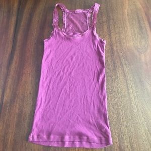 AE lace racerback tank