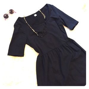 3/4 Sleeve little black dress M