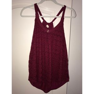 Maroon Tank