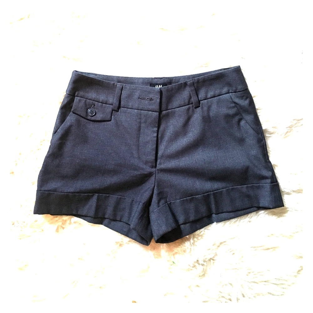 ⭐️ SOLD ⭐️ H&M dark gray dress shorts