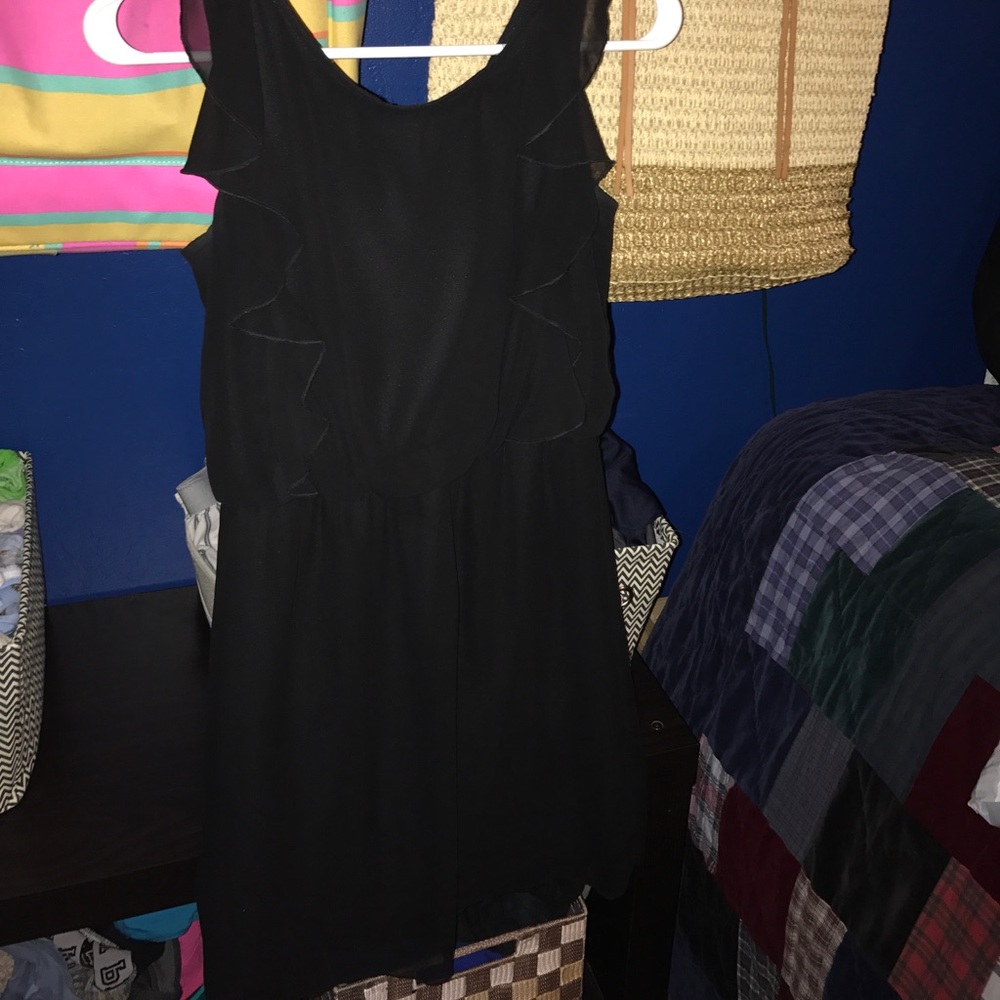 Black dress.