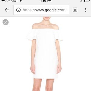 Alice and Olivia "Tula" off the shoulder dress