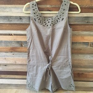 Ecote Lace cutout romper
