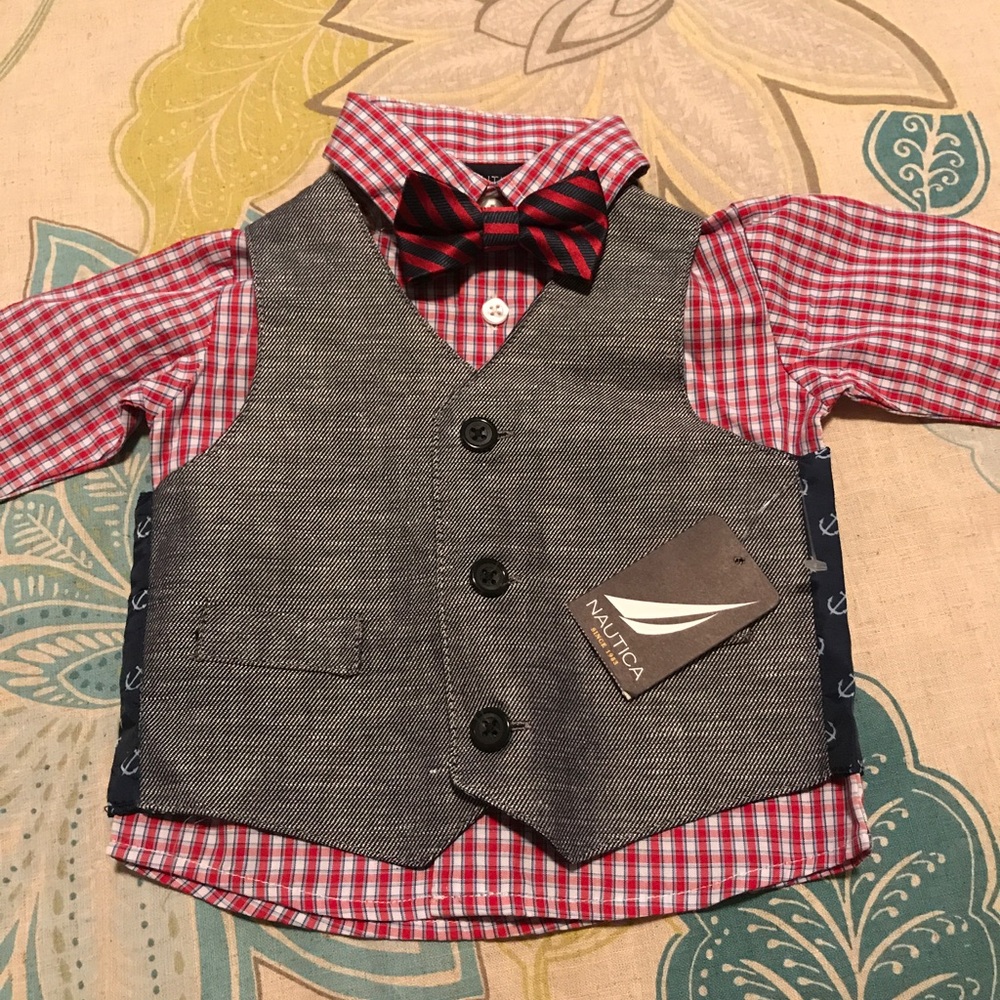 Baby boys dress shirt with best
