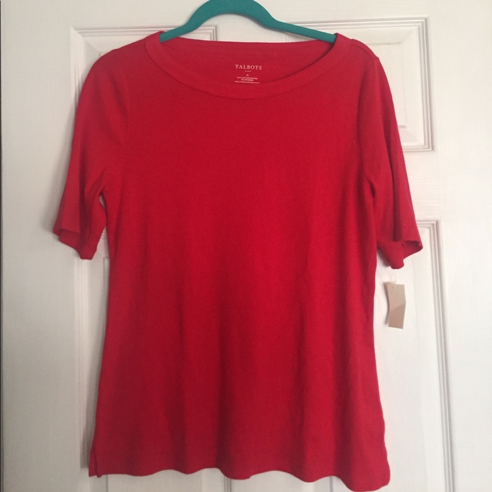 Talbots Women's Red Basic Teen NWT