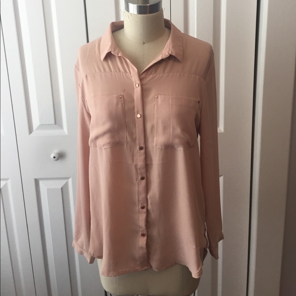 Pink H&M blouse