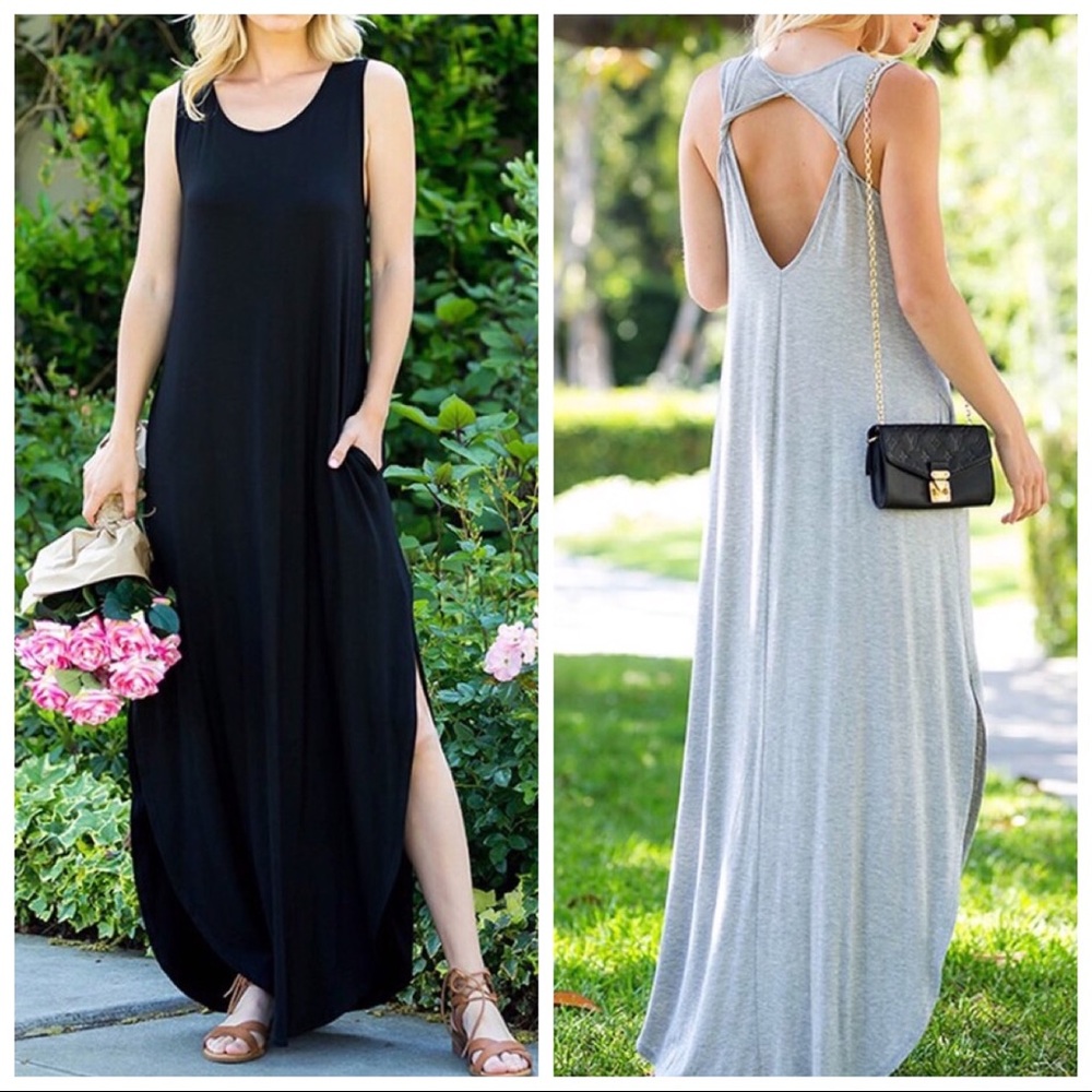 Black Maxi W/ Pockets