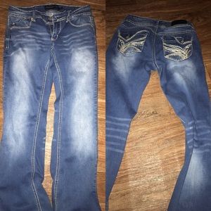 Long jeans, from Rue 21