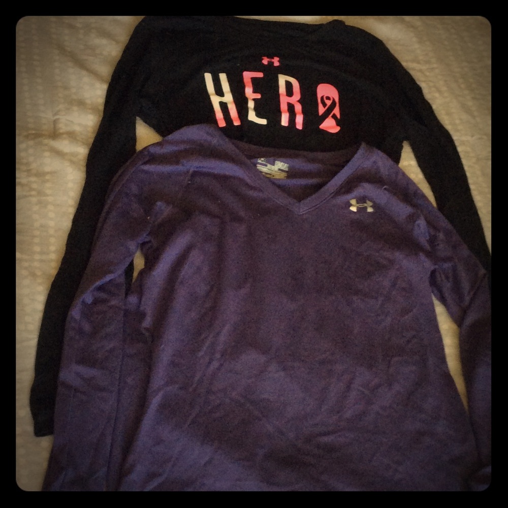 Lot of two medium Under Armour shirts