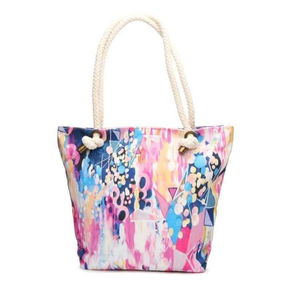 "Stephanie Corfee Artworks" Prism Canvas Bag